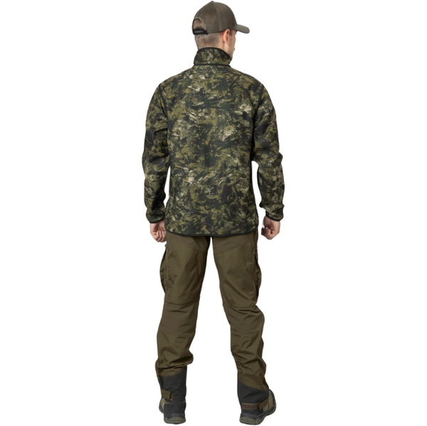 Seeland Mens Rogue Reversible Fleece 40281 - Light Pine / Invis Green